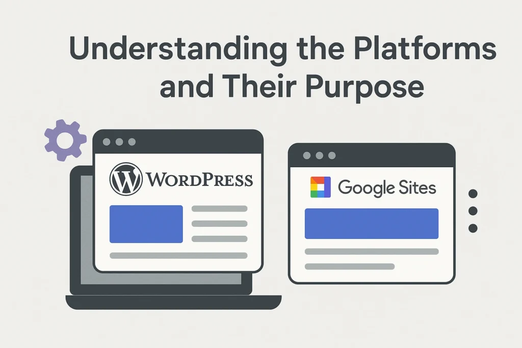 Google Sites vs WordPress